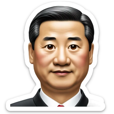 ruler of China Xi Jin Ping sticker
