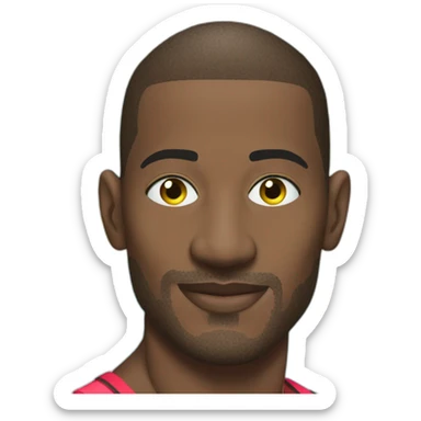 Titus bramble on holiday sticker