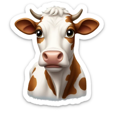 cow sticker