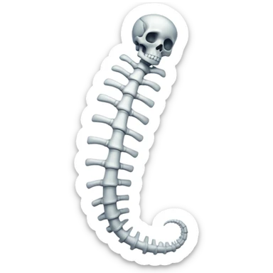 colonna vertebrale  sticker