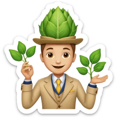 sprout dandys world sticker