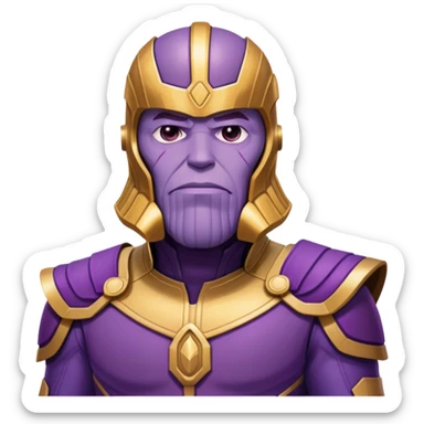 Thanos from squid games  sticker