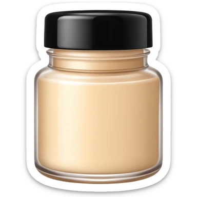 The makeup cream only has a cream form. sticker