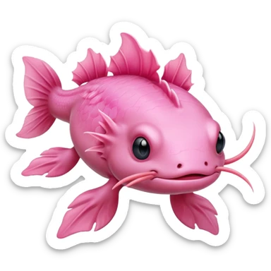Axolotl sticker