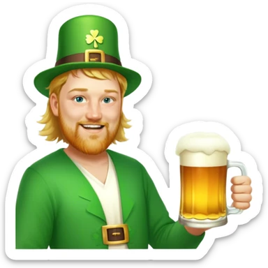 Having a Beer sticker