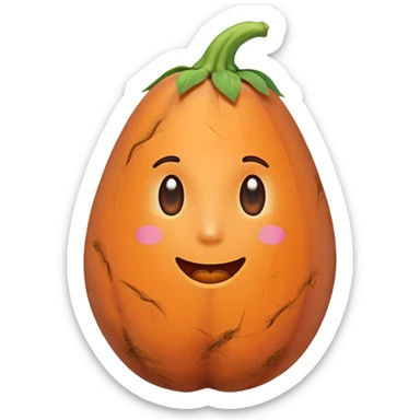 sweet potato sticker