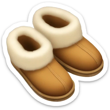 UGG slippers  sticker
