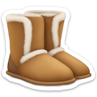 UGG slippers  sticker