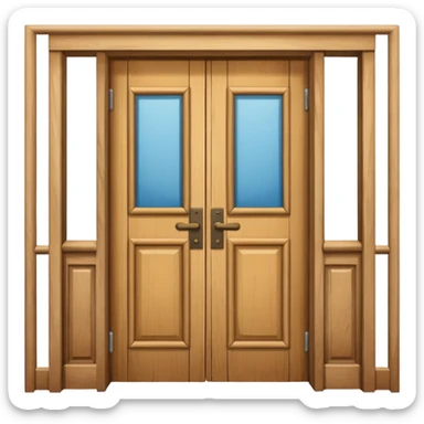 open classroom doorway sticker