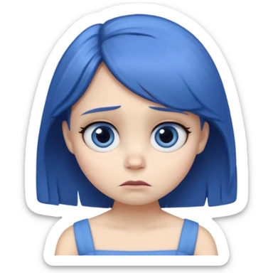 Sadness from the Inside Out movie sticker