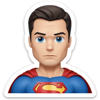 S of Superman sticker
