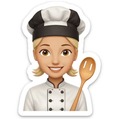 Female Chef sticker