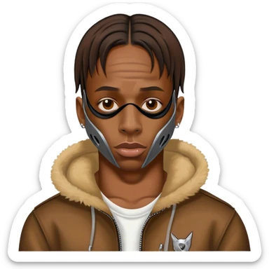 travis scott wear jackboys maske sticker