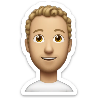 Chris martin sticker