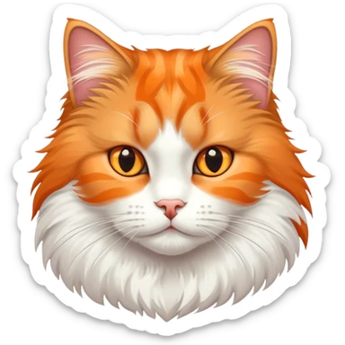 Norwegian cat sticker