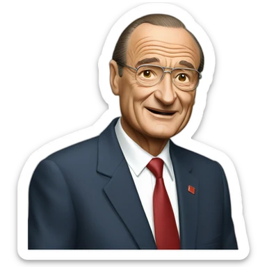 Jacques Chirac sticker