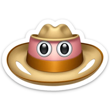 Tejana sombrero sticker