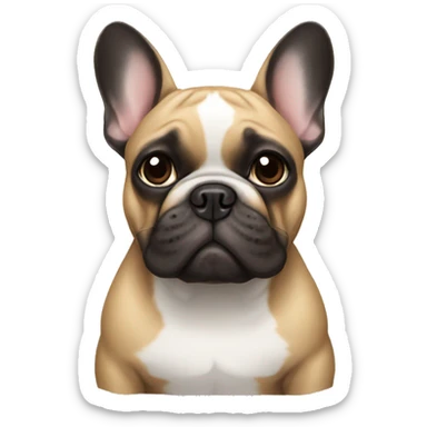 French bulldog  sticker