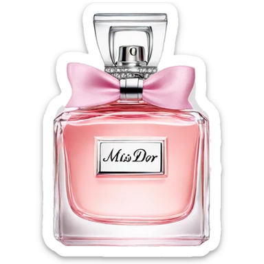 Miss dior perfume sticker