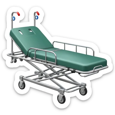 ambulance stretcher sticker