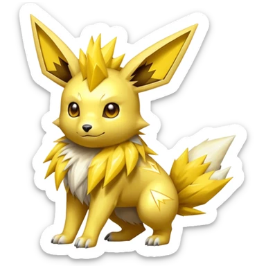 Electric Sparkly Shiny Manectric-Jolteon sticker