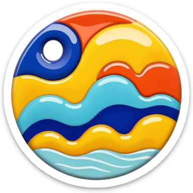 PAINT ON CERAMIC sticker