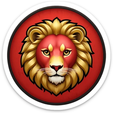 The IPL Team RCB Logo  sticker