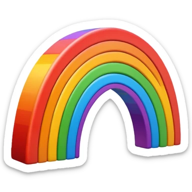 Rainbow  sticker