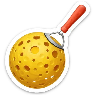 pickleball ball sticker