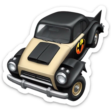1949 dodge power wagon based Batmobile Scion FR-S  sticker
