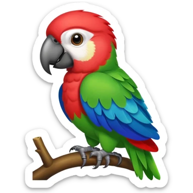 Parrot sticker