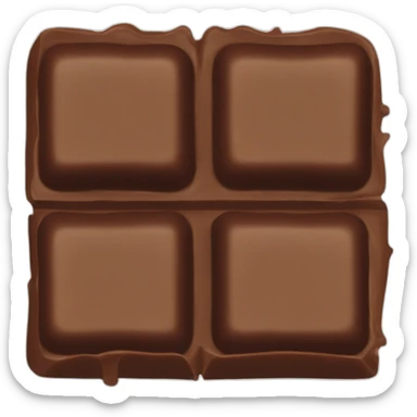 chocolate candy bar sticker