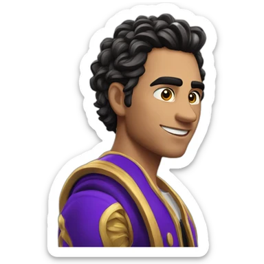 Carlos descendants 3 sticker