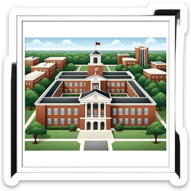 University of Alabama  sticker