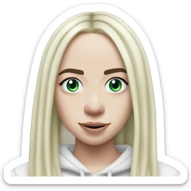 Billie Eilish Happier Than Ever sticker