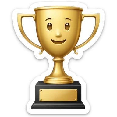 participation trophy sticker