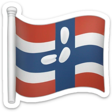 toothpaste gat flag sticker