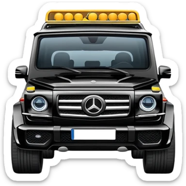 Create a emoji of g wagon sticker