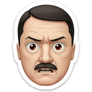 Adolf Hitler, énervé sticker