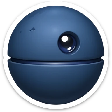 deathstar blueberry sticker