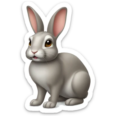 Rabbit  sticker