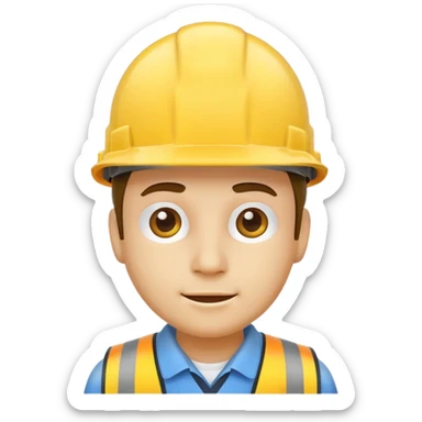 hard hat sticker