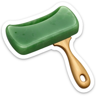 gua sha roller tool sticker