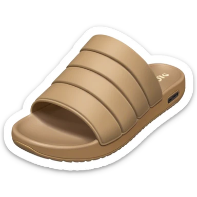 yeezy tan slide sticker