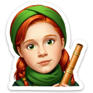 Celtic Piper sticker