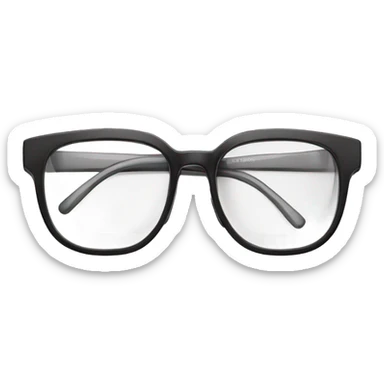 glasses sticker