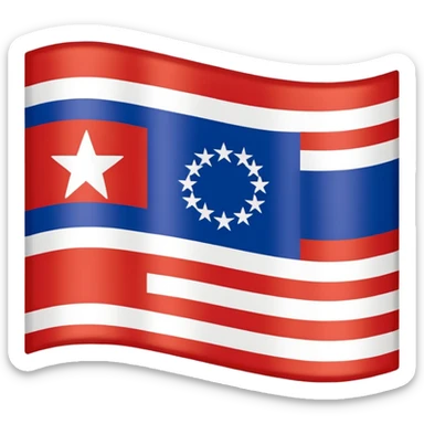 Yugoslavia flag sticker