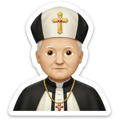 John Paul II From Poland sticker