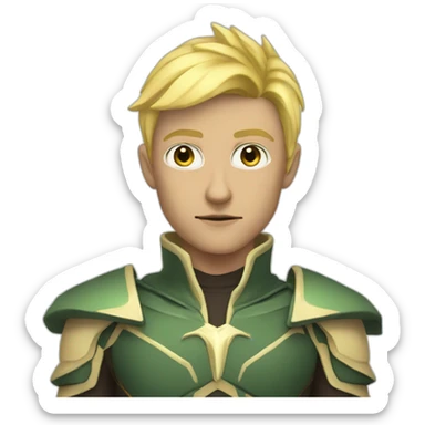 eldar-blond-man-stay-dont-have-shorts sticker