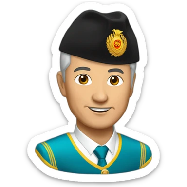 Tokaev Kazakhstan President sticker